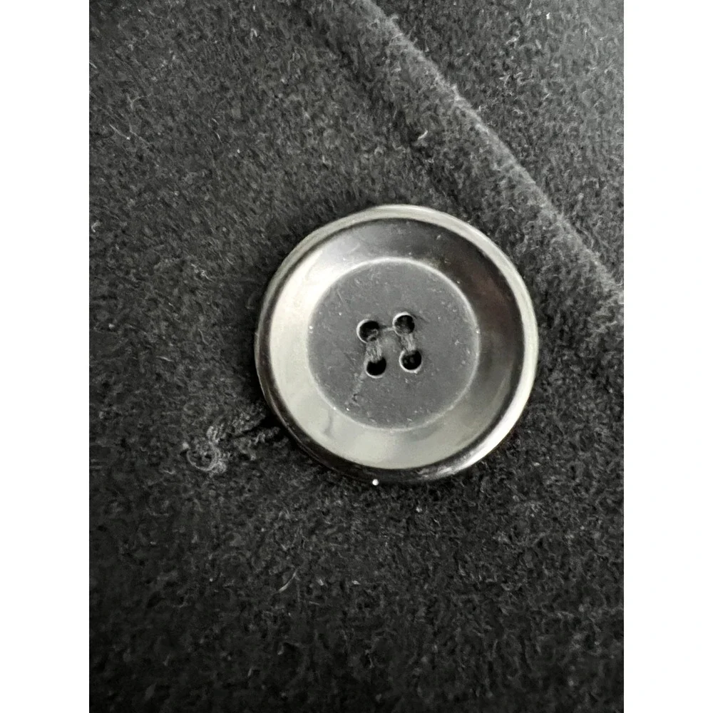 Michael‎ Kors Womens Black Wool Blend Peacoat Coat Size M